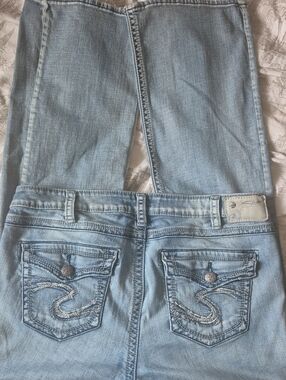 Silver Jeans Co. Tuesday Mid Bootcut Super Stretch Jeans Size 16 x 33